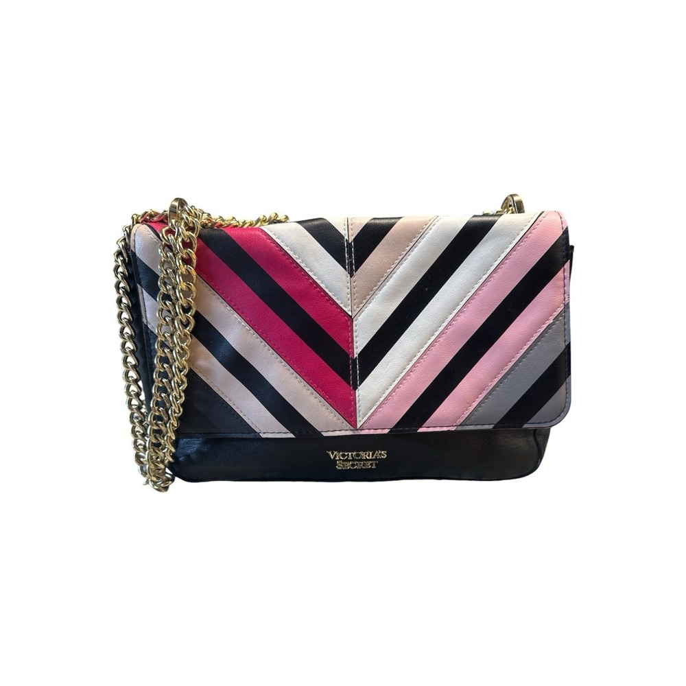 Victoria Secret Shoulder Bag, Chevron Multicoloured